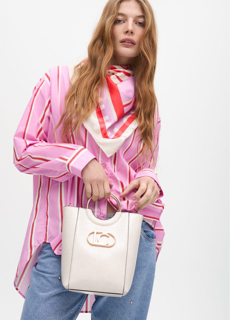Camisa oversize rayas Lola Casademunt
