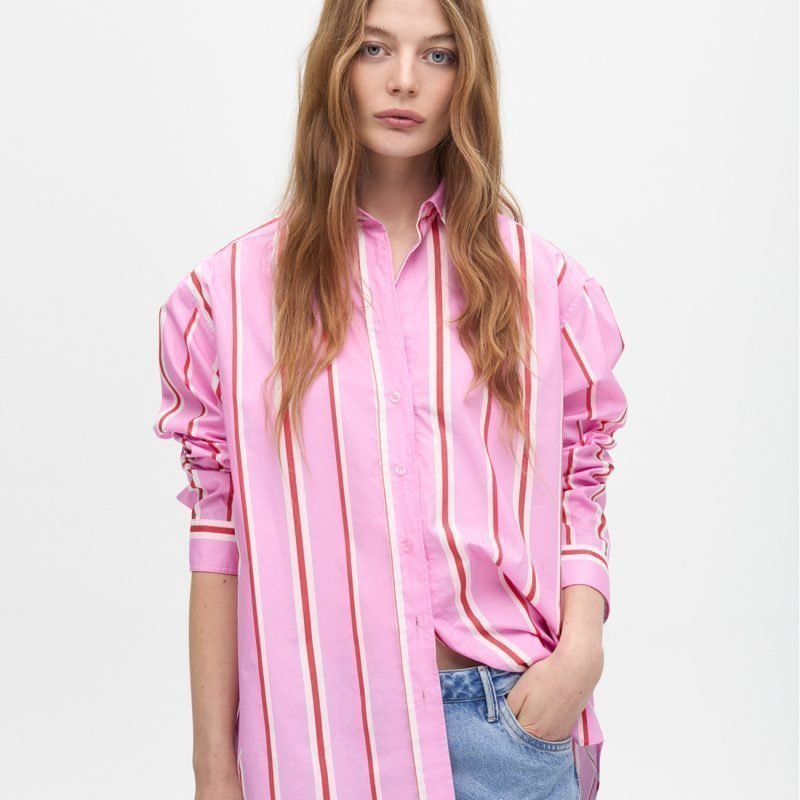 Camisa oversize rayas Lola Casademunt