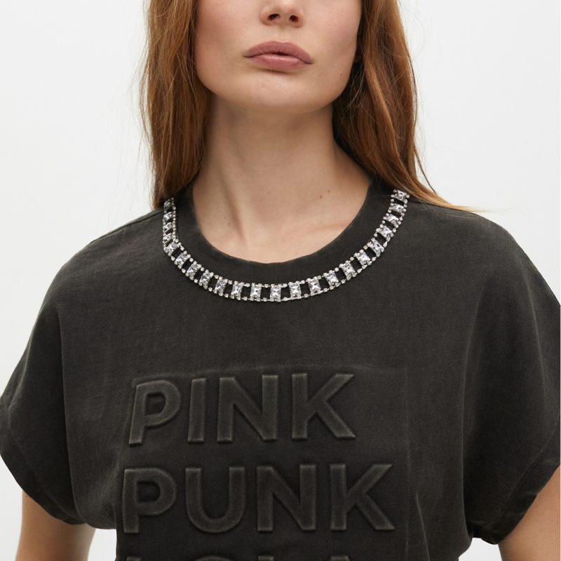 Camiseta detalles joyas Lola Casademunt