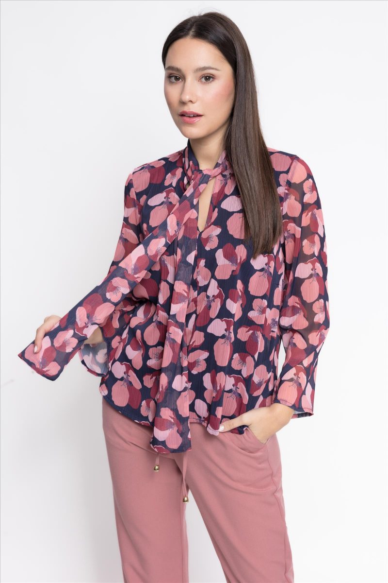 Blusa gasa floral Cms Love
