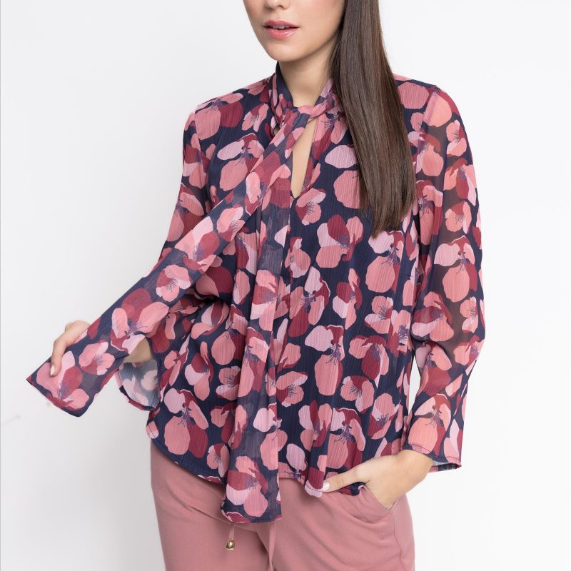 Blusa gasa floral Cms Love