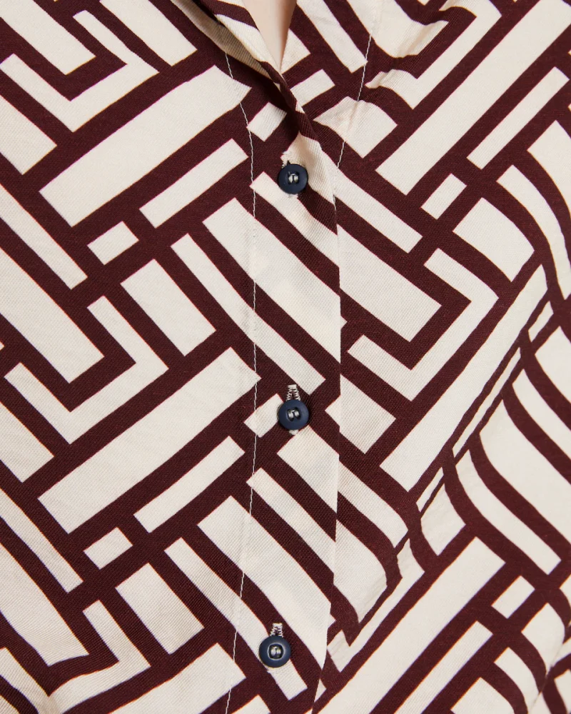 Camisa estampada Andam