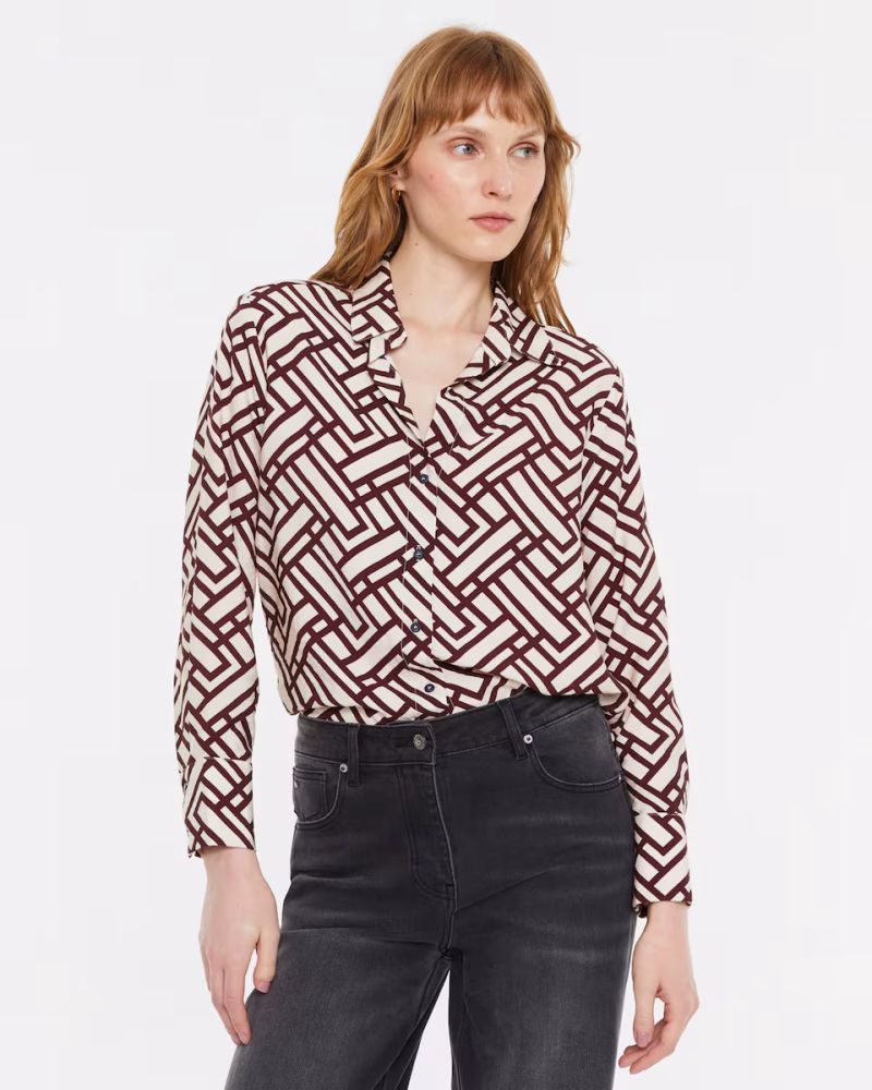 Camisa estampada Andam