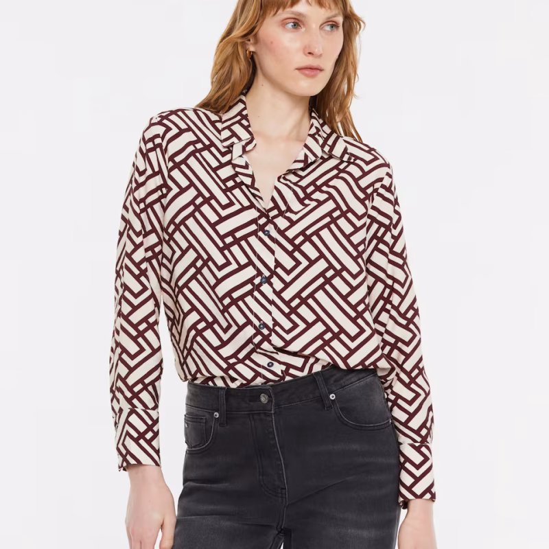 Camisa estampada Andam
