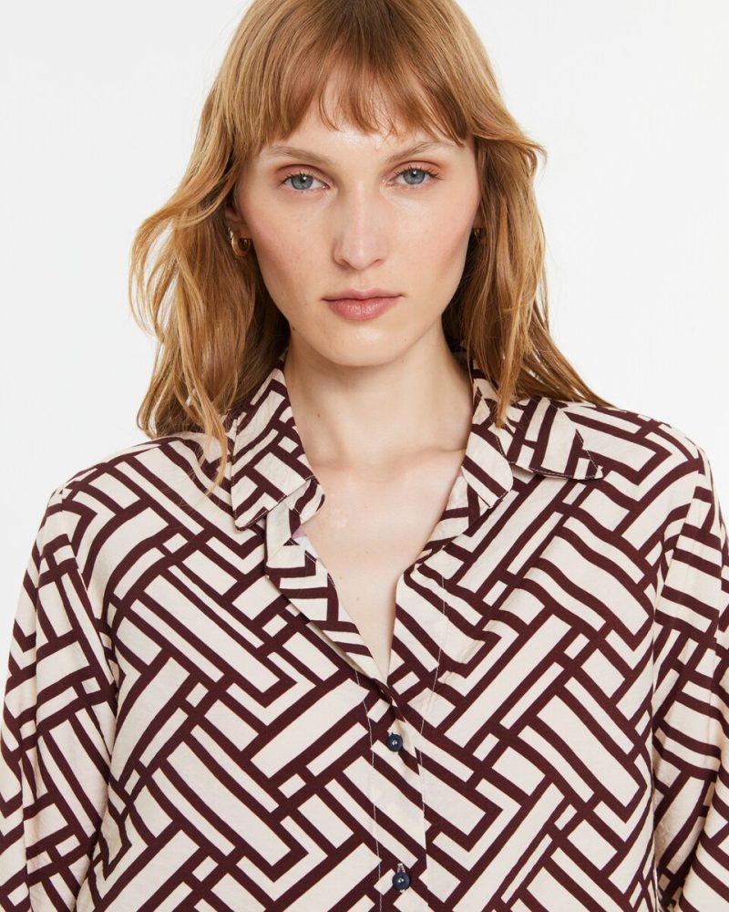 Camisa estampada Andam